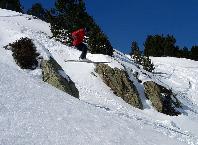  in Grand Valira Skifahren üben 